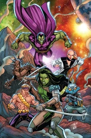 As part of Gamora's Guardians