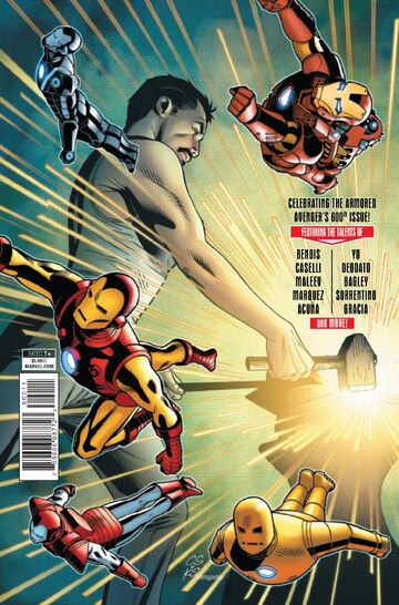 INVINCIBLE IRON MAN # 600 JULY 2018 NM NEW MARVEL LEGACY
