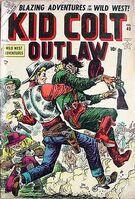 Kid Colt Outlaw #40 "Kid Colt Outlaw" Release date: May 14, 1954 Cover date: August, 1954