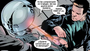 Manuel Vicente (Earth-616) and Ma (Servo-Tech) from Crew Vol 1 4 001