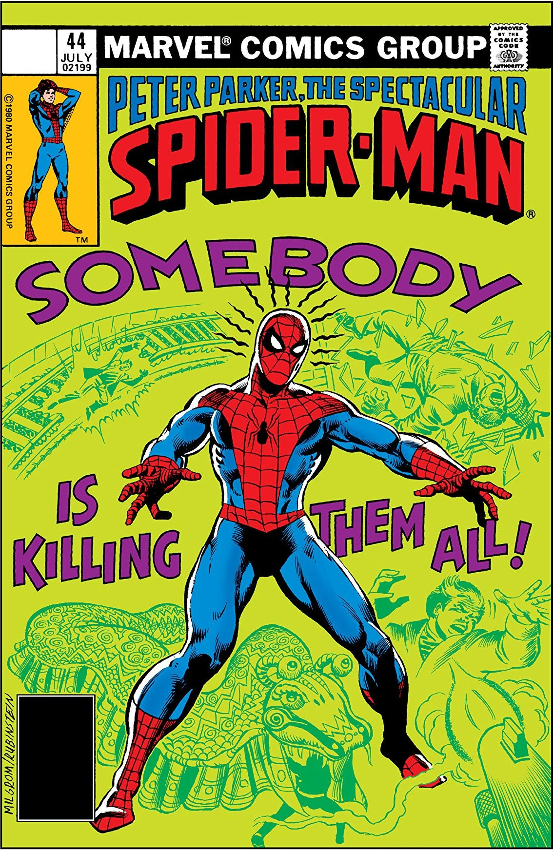 Peter Parker, The Spectacular Spider-Man Vol 1 44 | Marvel