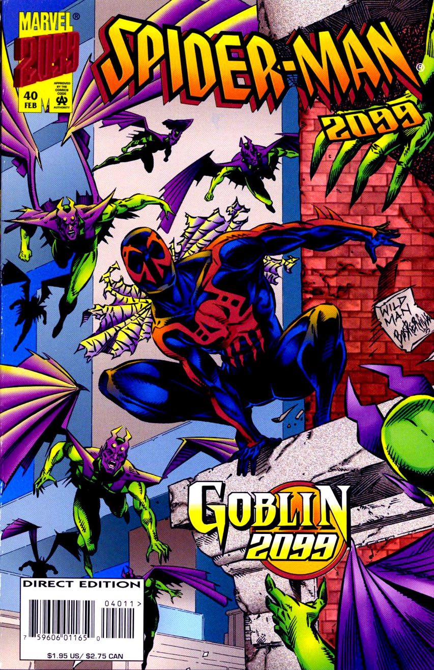 Spider-Man 2099 #39 Goblin 2099 1st Full appearance Marvel Comics 1996,  Venom