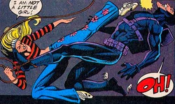 Anna Sablinova (Earth-616), Black Fox (Thief) (Earth-616) from Silver Sable and the Wild Pack Vol 1 20 001