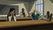 Ava Ayala (Earth-12041), Daniel Rand (Earth-12041) and Lucas Cage (Earth-12041) from Ultimate Spider-Man (animated series) Season 1 3 001.jpg (186 KB)