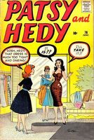 Patsy and Hedy #76 "Don Chaotic" Release date: March 7, 1961 Cover date: June, 1961