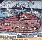 Von Grubb's Monster Sub-Octopus from Marvel Mystery Comics Vol 1 32 0001