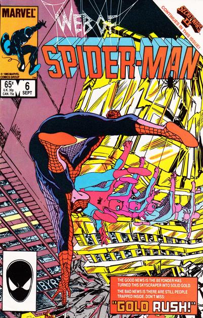 WEB OF SPIDER-MAN (1985 Series) (MARVEL) #39 Very Good Comics Book