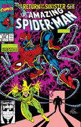 Amazing Spider-Man #334 Secrets, Puzzles and Little Fears... Release Date: July, 1990
