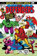 Defenders #9 "The Avengers Vs. The Defenders Chapter 4: Divide... and Conquer" (October, 1973)