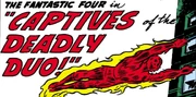 Fantastic Four Vol 1 6 Part 1 Title