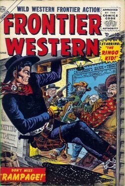 Frontier Western (1956) comic books