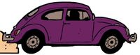 Hawkeye's Volkswagen Beetle from Hawkeye Vol 4 8 002