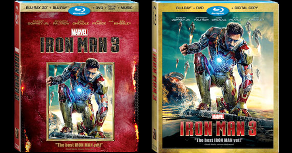 iron man 3 dvd label