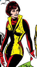 Janet Van Dyne (Earth-616) in her sixth Wasp costume from Avengers Vol 1 45 001