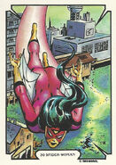 Jessica Drew (Earth-616) from Mike Zeck (Trading Cards) 0001