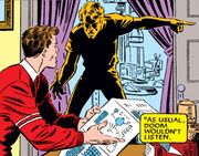 Reed Richards (Earth-616) and Victor von Doom (Earth-616) from Fantastic Four vs. the X-Men Vol 1 4 002