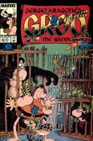 Sergio Aragonés Groo the Wanderer #95 "The Menagerie" Release date: September 8, 1992 Cover date: November, 1992