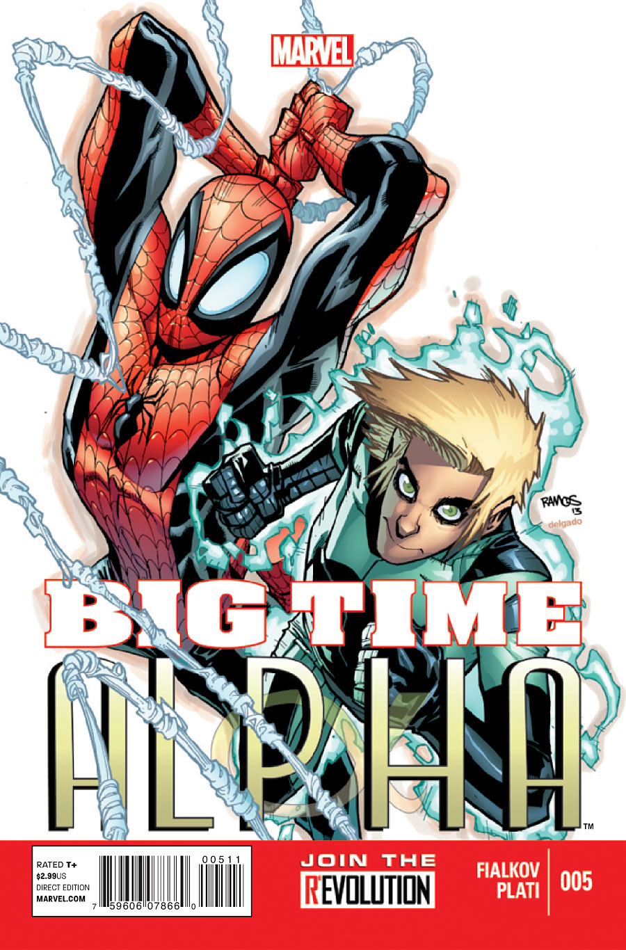 Time of the 5 ones. Альфа Энди Магуайр Марвел. Superior Spider-man Cover.