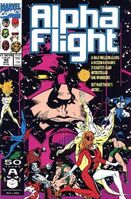 Alpha Flight #99 "The Final Option (Part 3): Decisions of Loyalty" Release date: June 11, 1991 Cover date: August, 1991