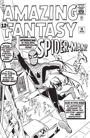 Amazing Fantasy #15: Spider-Man! See more
