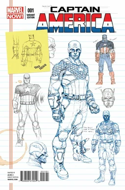 Captain America Vol 7 1 Opena Variant