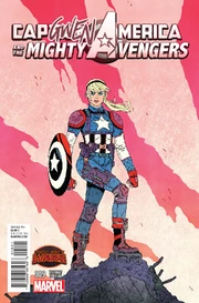 Captain America and the Mighty Avengers Vol 1 9 Gwen Variant