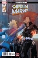 Captain Marvel (Vol. 7) #126 "Dark Origins: Part 2" Release date: November 22, 2017 Cover date: January, 2018