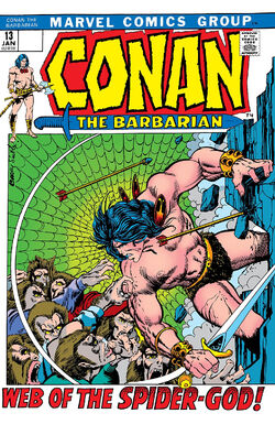 Conan the Barbarian #11 - Rogues in the House starring Thak (Marvel, 1970)  F/VF