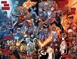 Earth-616 and Earth-1610 from Ultimate End Vol 1 5 001