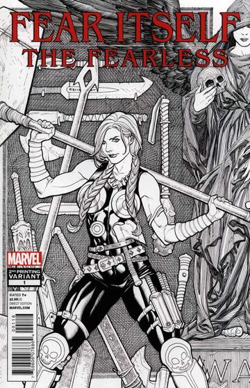 Fear Itself The Fearless #1 Salvador Larroca Valkyrie Variant Marvel 2011  VF/NM – Ultimate Comics