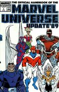 Official Handbook of the Marvel Universe Update '89 Vol 1 8 issues