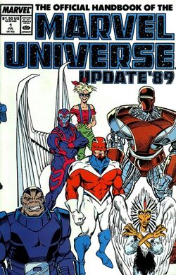 Official Handbook of the Marvel Universe Sheet - Uatu the Watcher
