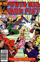 Power Man and Iron Fist #110 "O Deadly Debutante!" Release date: July 10, 1984 Cover date: October, 1984