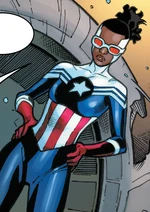Falcon What If... Miles Morales... Became Captain America? (Earth-TRN946)