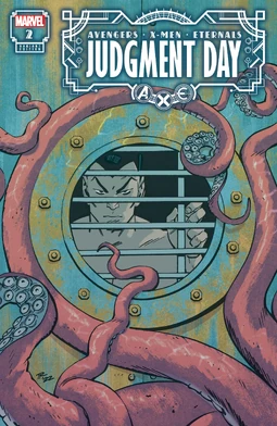 A.X.E. Judgment Day Vol 1 2 Window Shades Variant