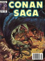 Conan Saga #21 Release date: October 25, 1988 Cover date: January, 1989