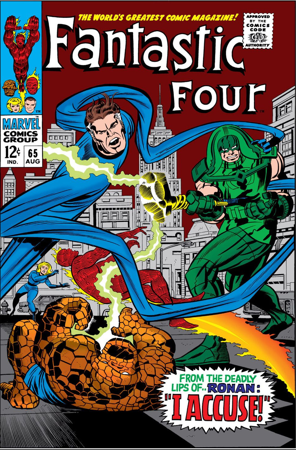 Fantastic four 66 marvel 1967 Fantastic four 66 marvel 1967
