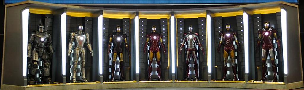 Salon de armaduras iron man sales