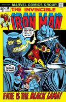 Iron Man #53 "The Black Lama" Release date: August 29, 1972 Cover date: December, 1972