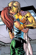 Kissing Wolfsbane From New X-Men (Vol. 2) #3