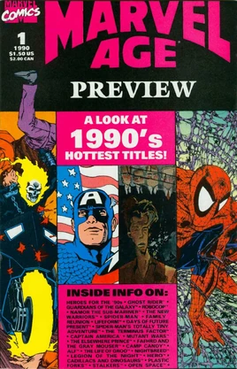 Marvel Age Preview Vol 1 1