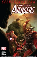 New Avengers #40 "Secret Invasion (Part 1)" Release date: April 30, 2008 Cover date: June, 2008