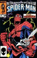 Peter Parker, The Spectacular Spider-Man #106 "No Fury" Release date: June 18, 1985 Cover date: September, 1985