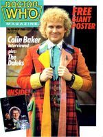 Doctor Who Magazine #118 "Changes Episode One" Cover date: November, 1986