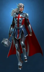 Margaret Carter (Worthy) Marvel Puzzle Quest (Earth-13178)