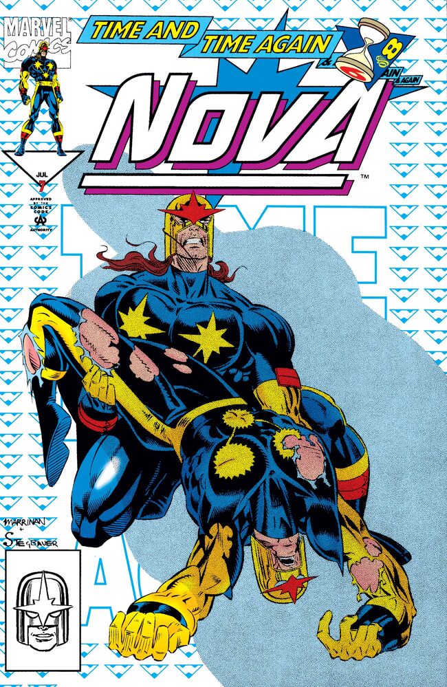 Marvel 7. Marvels комикс 1994. Nova Vol.2 #6. Марвел управление временем.