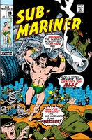 Sub-Mariner (Vol. 2) #39 "...And Here I'll Stand!" Release date: April 6, 1971 Cover date: July, 1971