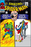 Amazing Spider-Man #37 "Once Upon A Time, There Was A Robot...!" Release date: March 10, 1966 Cover date: June, 1966