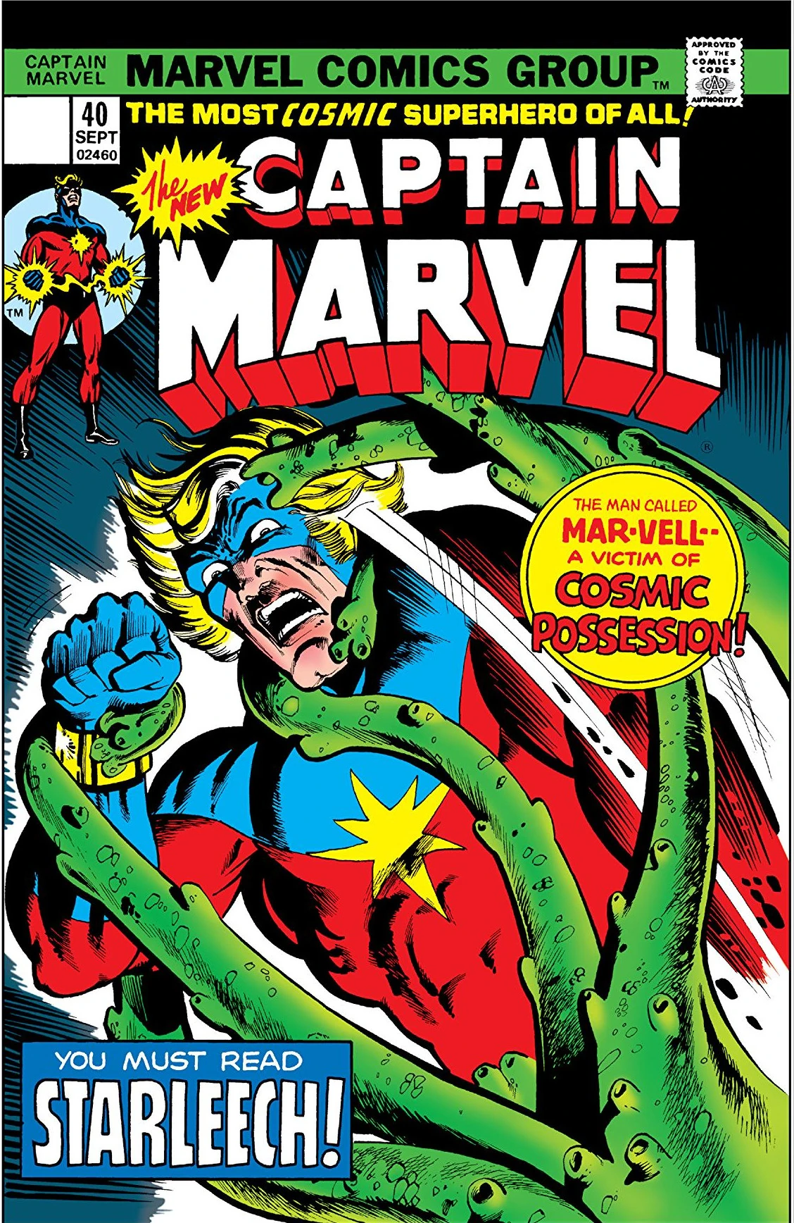 コミックマーブルvol.1 Captain Marvel Vol 1 40 | Marvel Database | Fandom