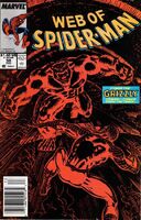 Web of Spider-Man #58 "Rematch" Release date: September 5, 1989 Cover date: December, 1989